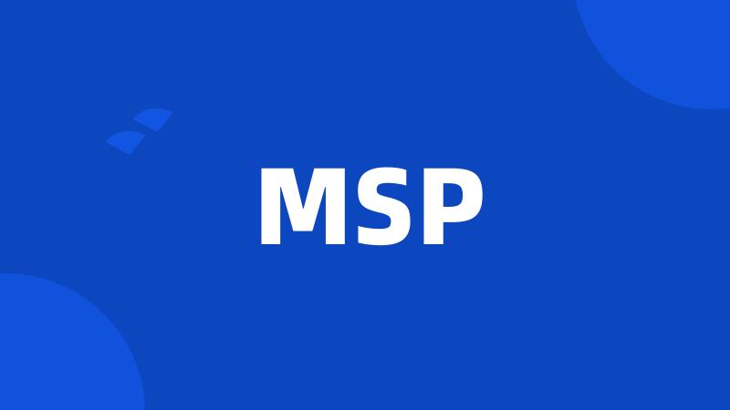 MSP