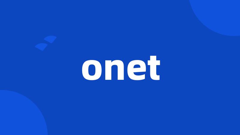 onet