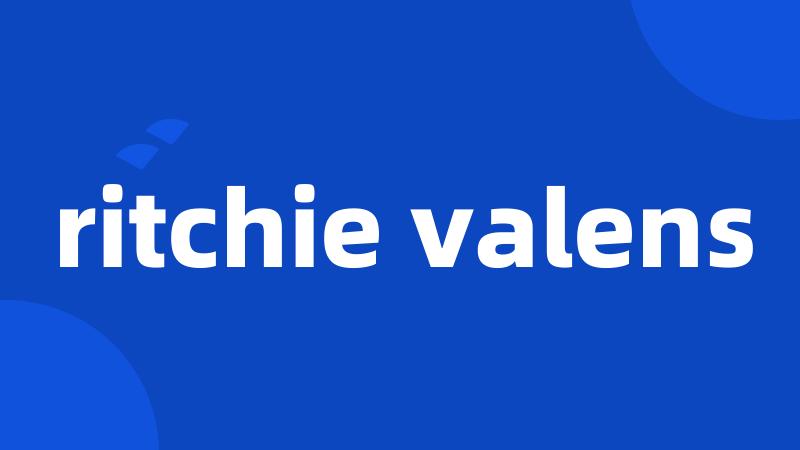 ritchie valens