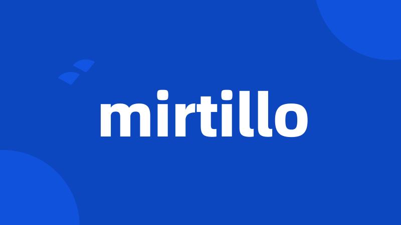 mirtillo