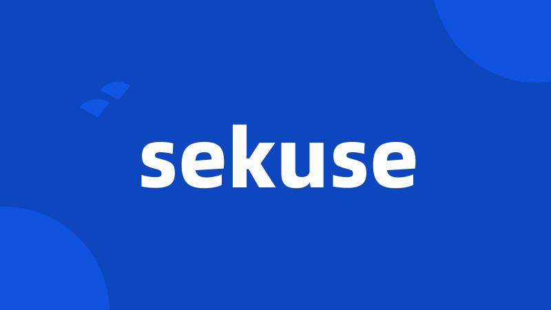 sekuse