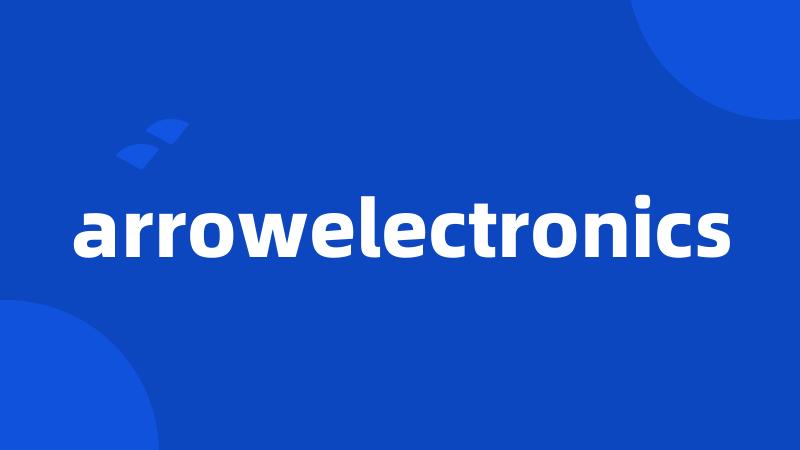 arrowelectronics