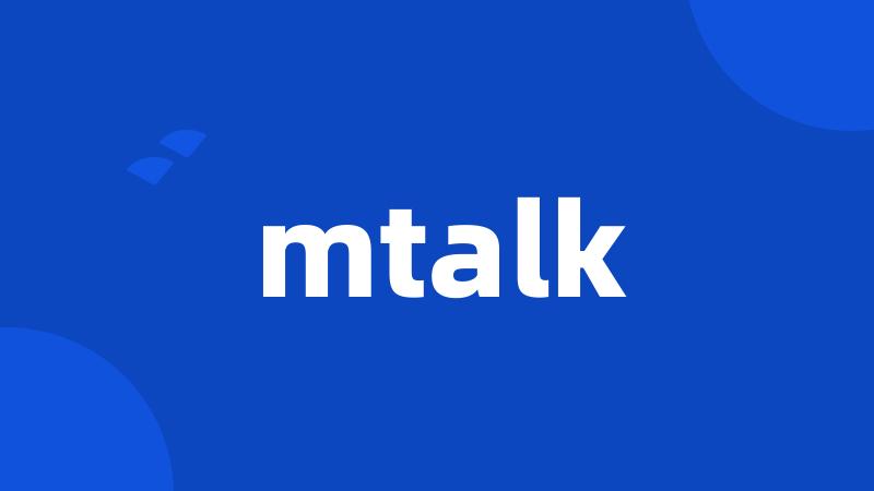 mtalk