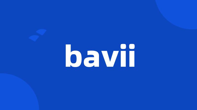 bavii