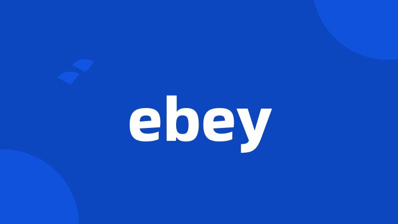 ebey