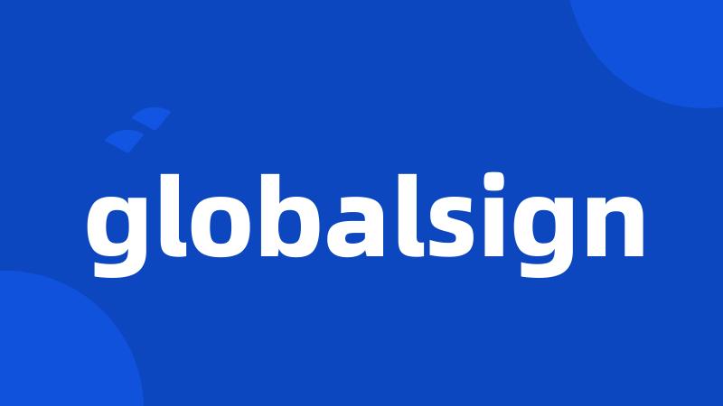 globalsign