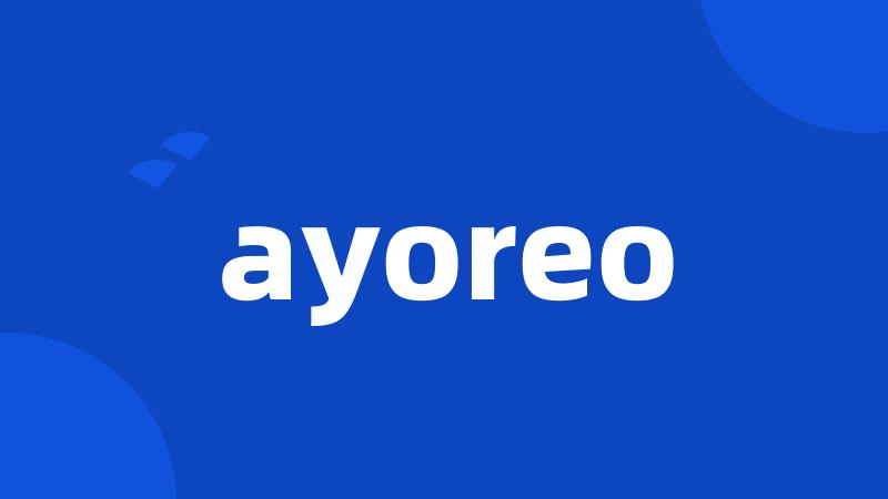 ayoreo