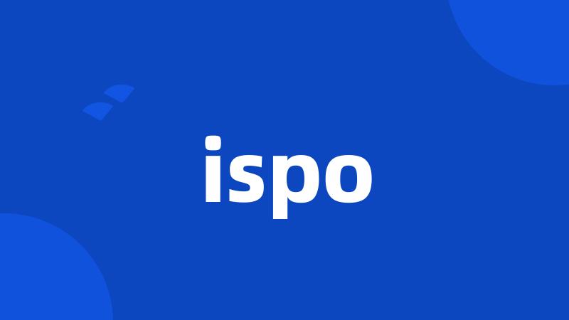 ispo