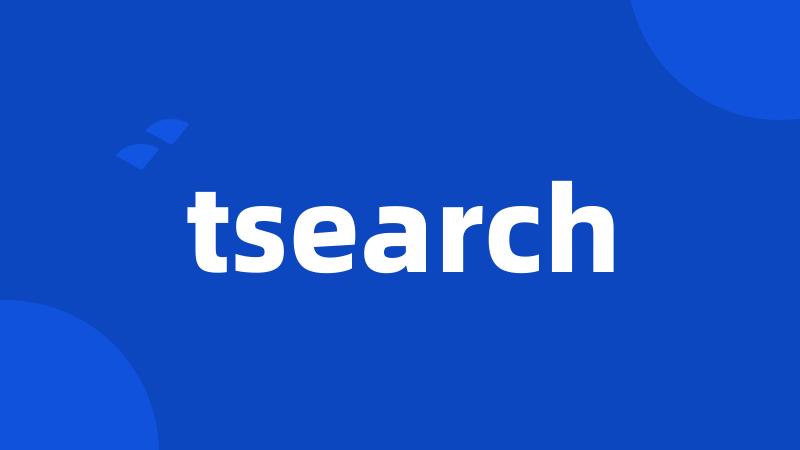 tsearch