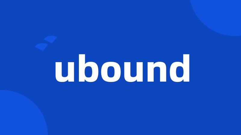 ubound