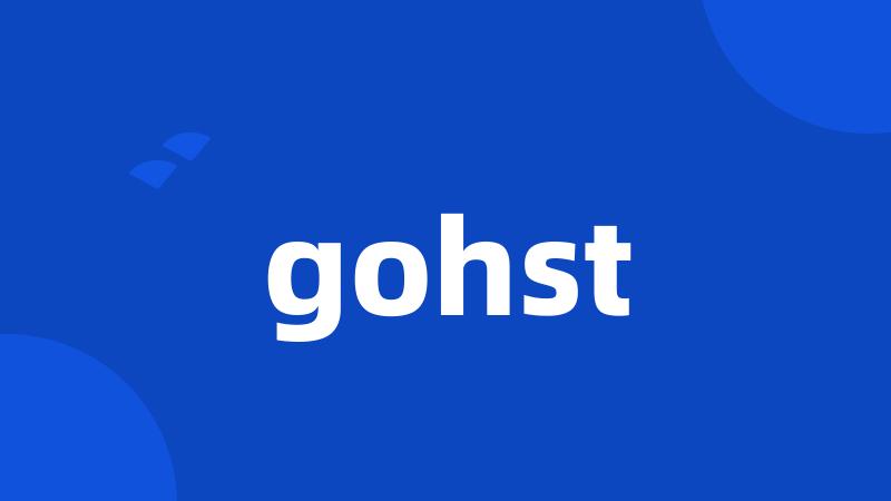 gohst