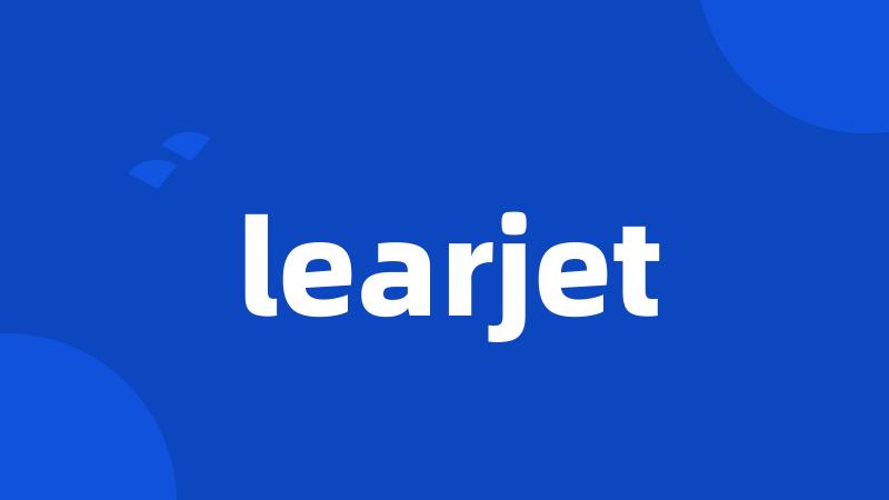 learjet