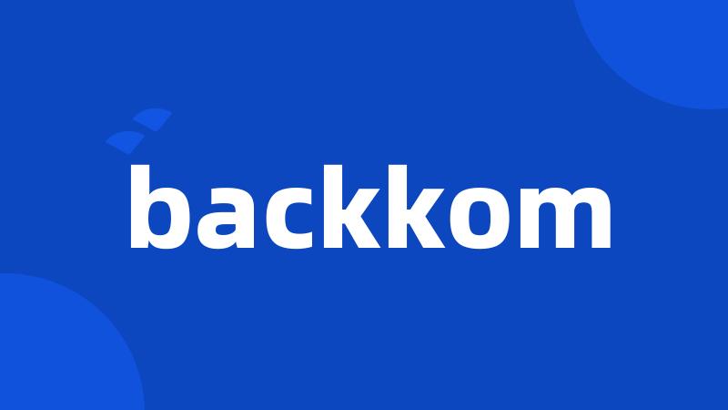 backkom