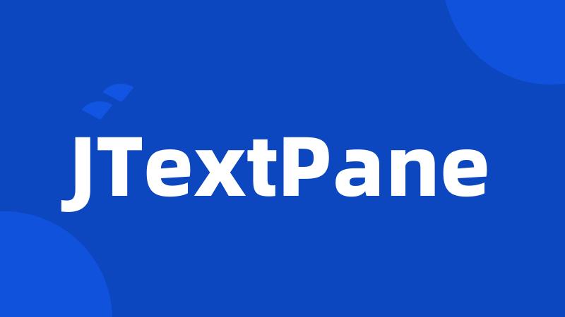 JTextPane