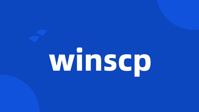 winscp