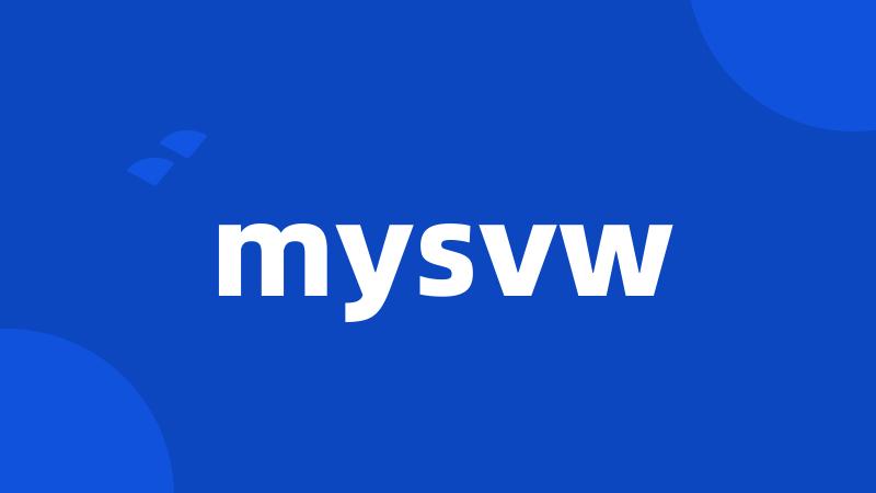 mysvw