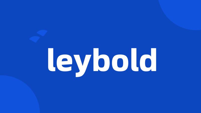 leybold