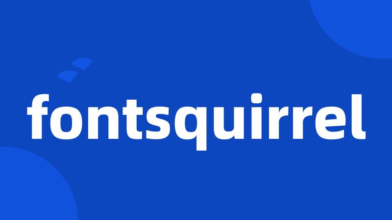 fontsquirrel