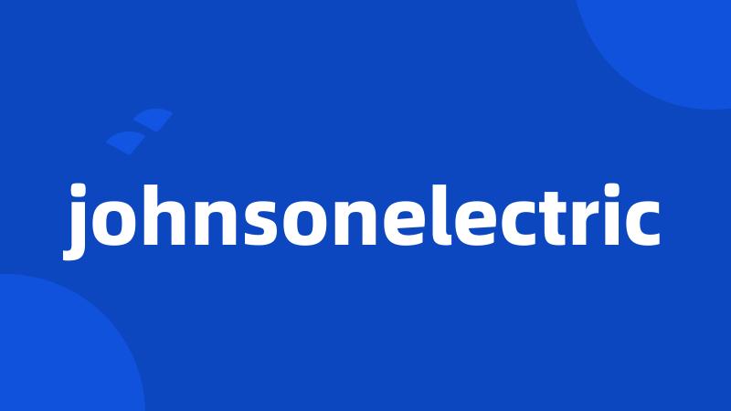 johnsonelectric