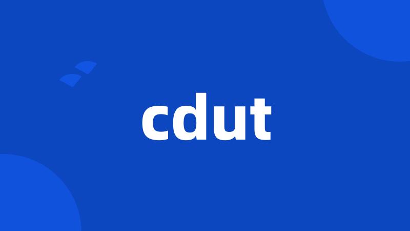 cdut