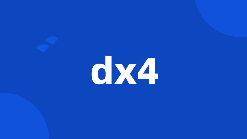 dx4