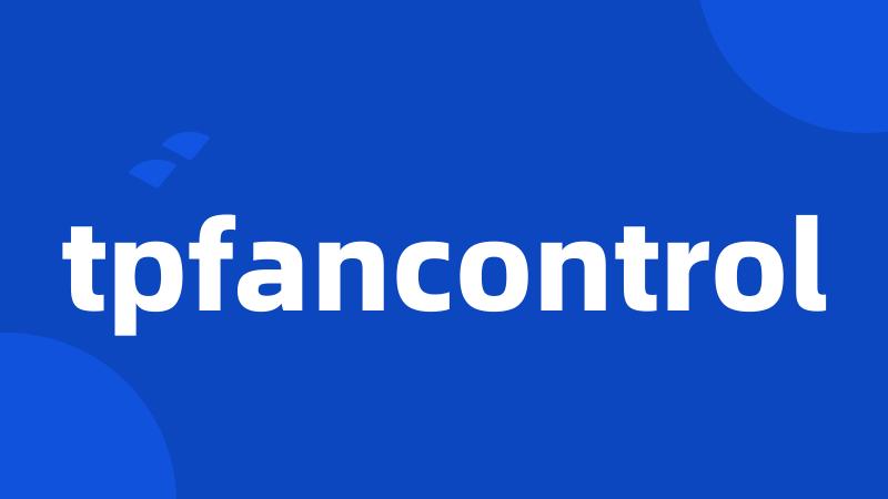 tpfancontrol