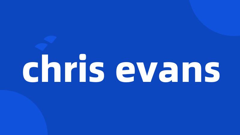 chris evans