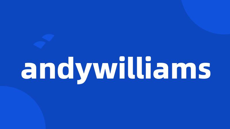 andywilliams