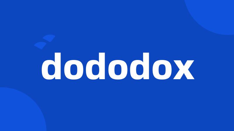 dododox