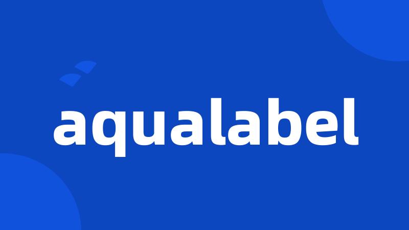 aqualabel