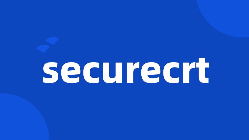 securecrt