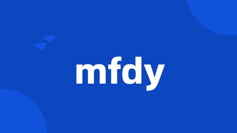 mfdy