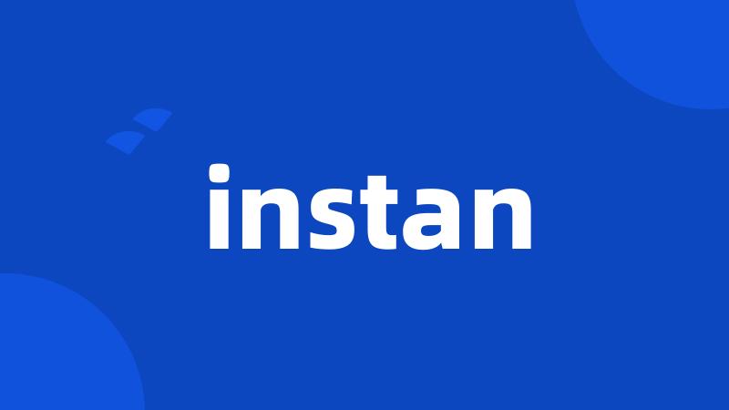 instan