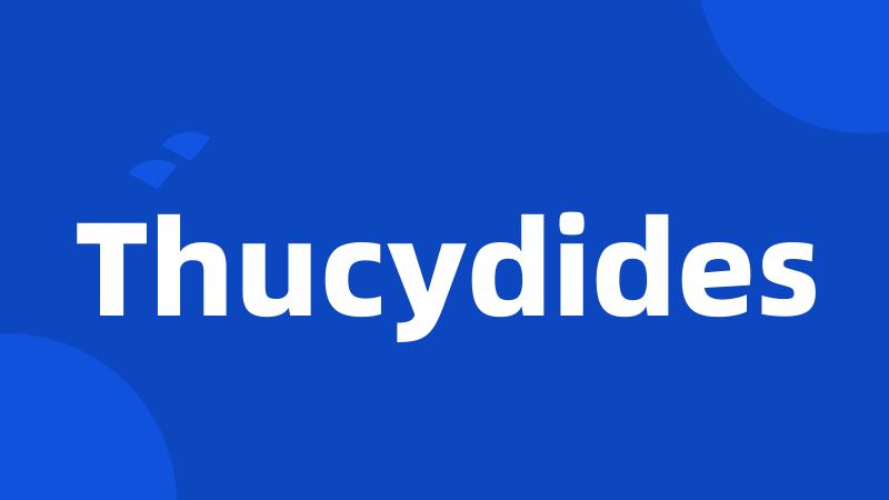 Thucydides