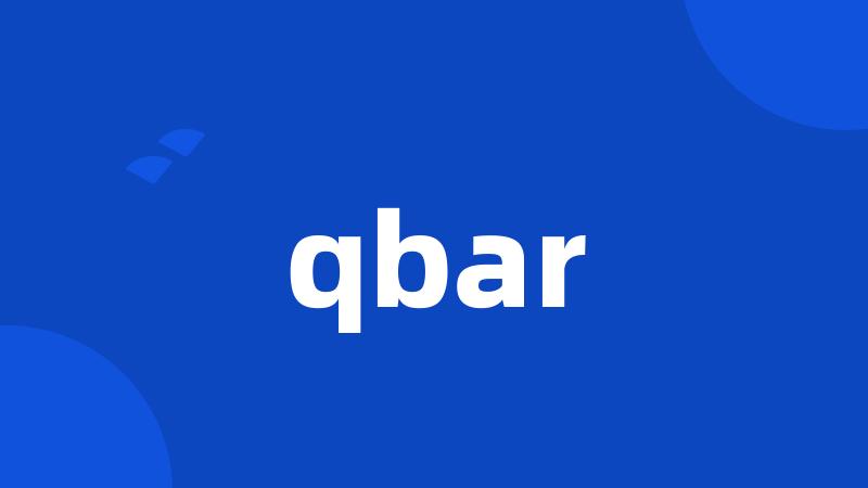 qbar