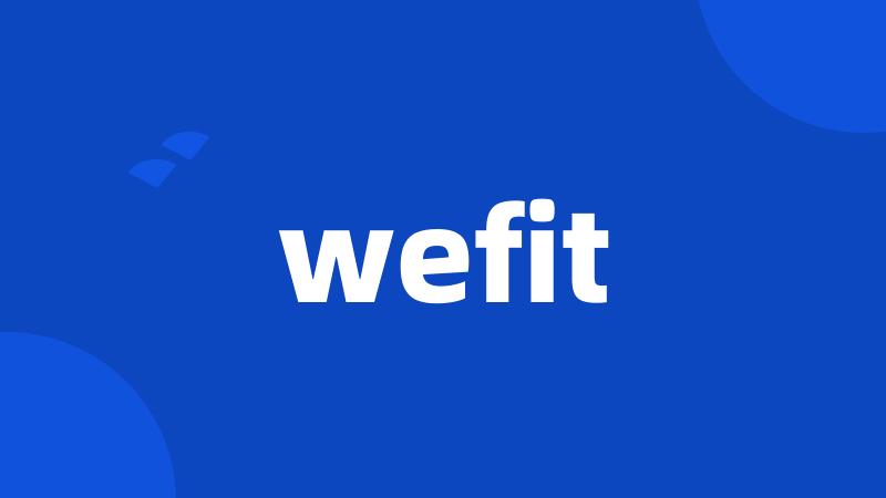 wefit