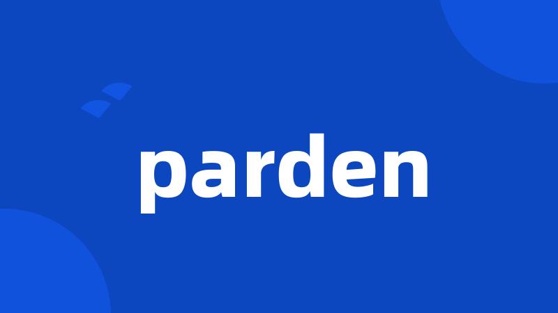 parden