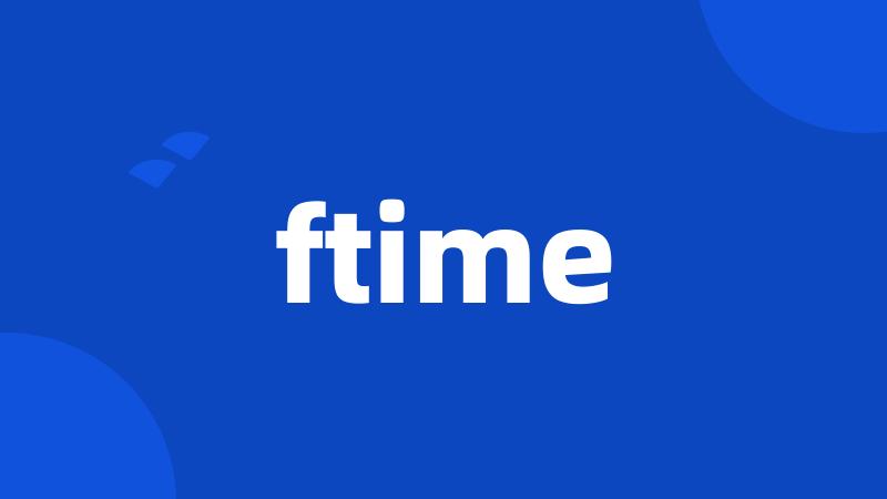 ftime