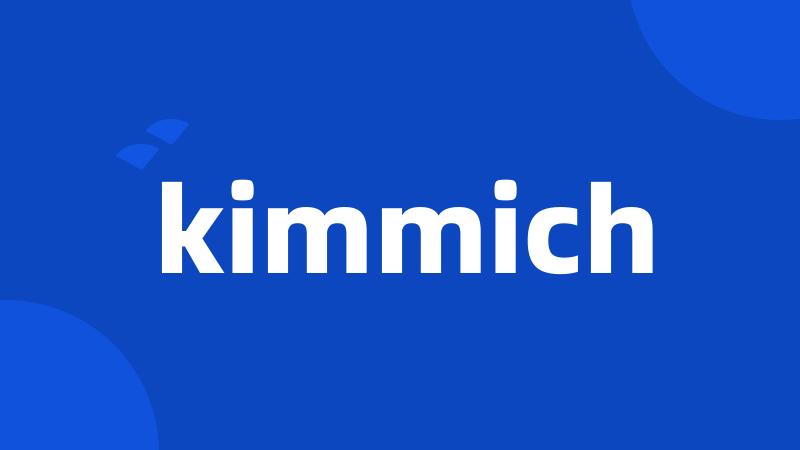 kimmich