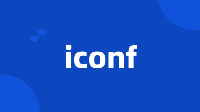 iconf