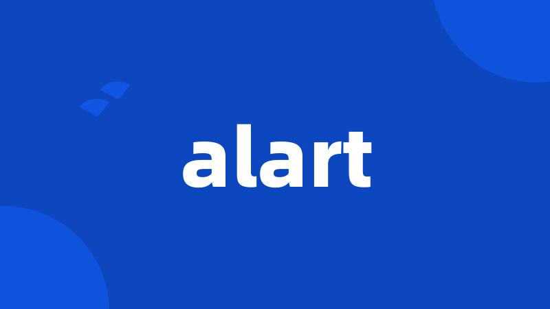 alart