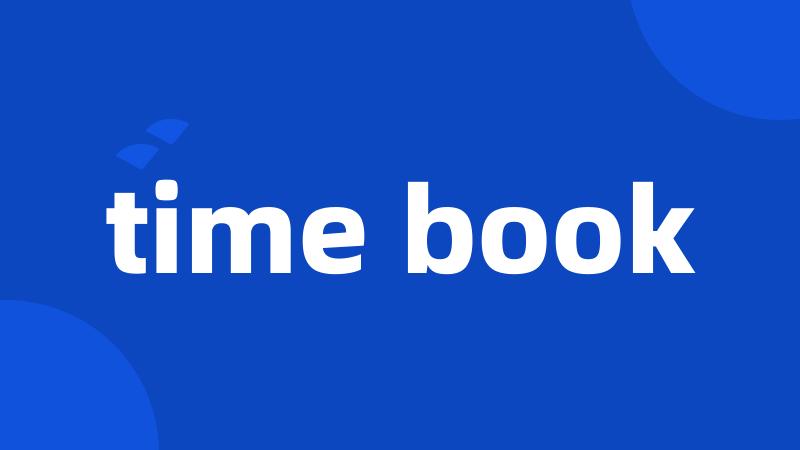 time book