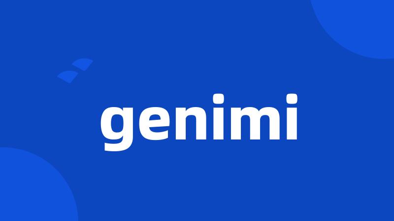 genimi