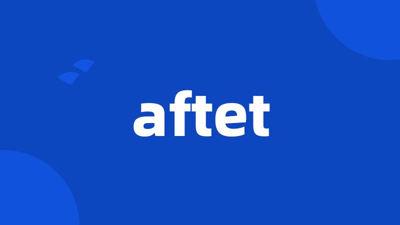 aftet