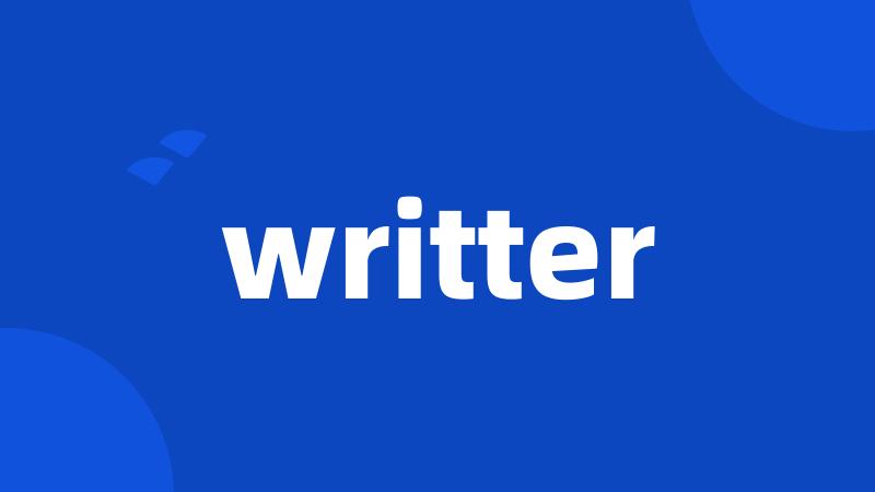 writter