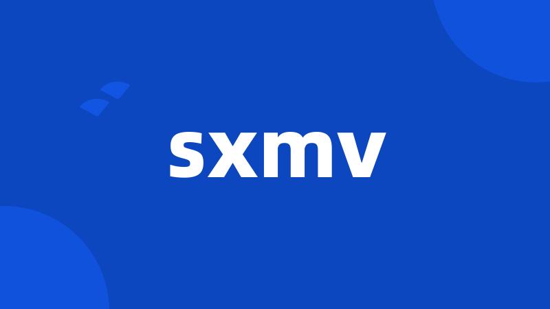 sxmv