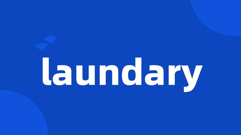 laundary