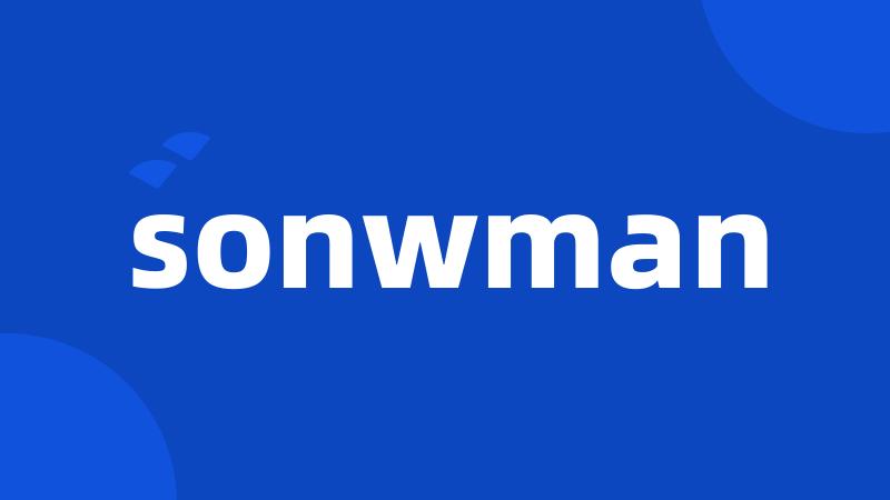 sonwman