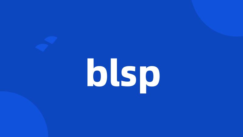 blsp