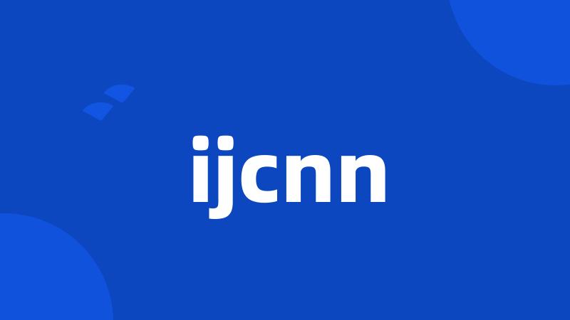 ijcnn